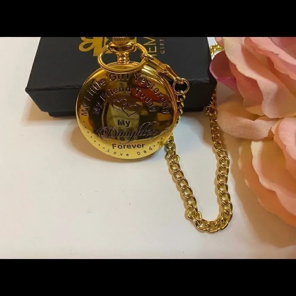 đMemoryâgiftâshop toâdaughterâpocketâwatch - Picture 6 of 11